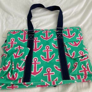 Anchor beach bag - multi pockets